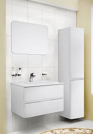 Am.Pm Пенал для ванной Bliss D белый R – фотография-2